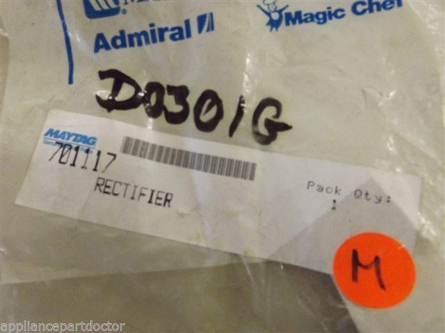 Maytag Microwave 701117 RECTIFIER NEW IN BOX Maytag Microwave 701117 RECTIFIER NEW IN BOX